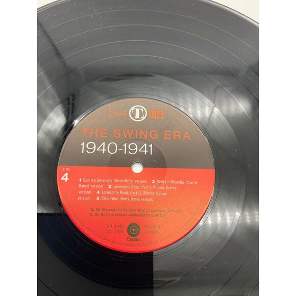 Vintage Jazz Box Set The Swing Era 1940-1941 Time Life Records Includes Magazine - Picture 13 of 16